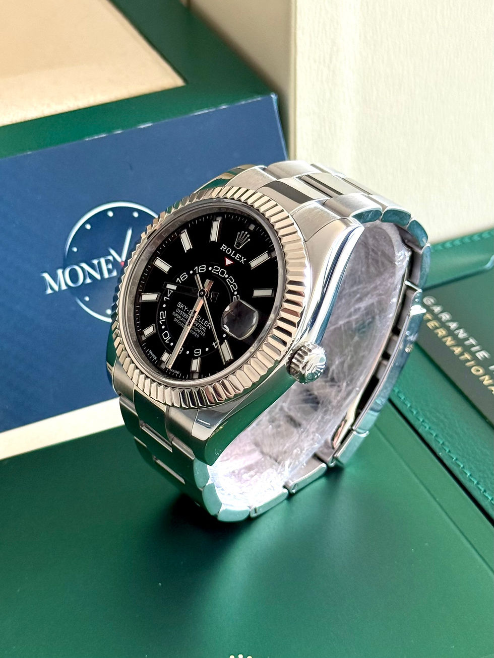 Miniatura: ROLEX SKY-DWELLER BLACK DIAL (326934) - 2021 LIKE NEW FULL SET