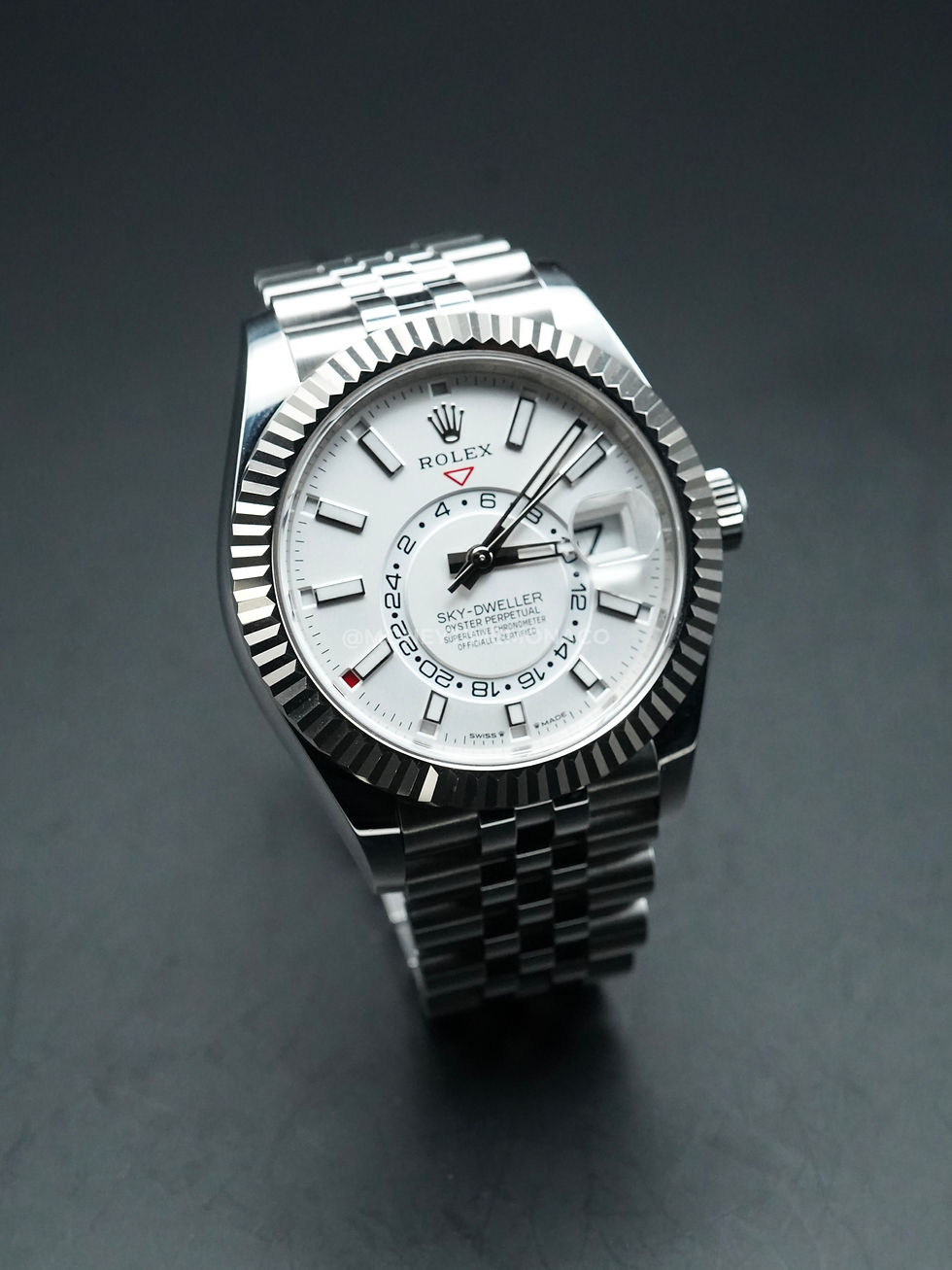 Thumbnail: ROLEX SKY-DWELLER CADRAN BLANC (336934) - 2025 LIKE NEW FULL SET