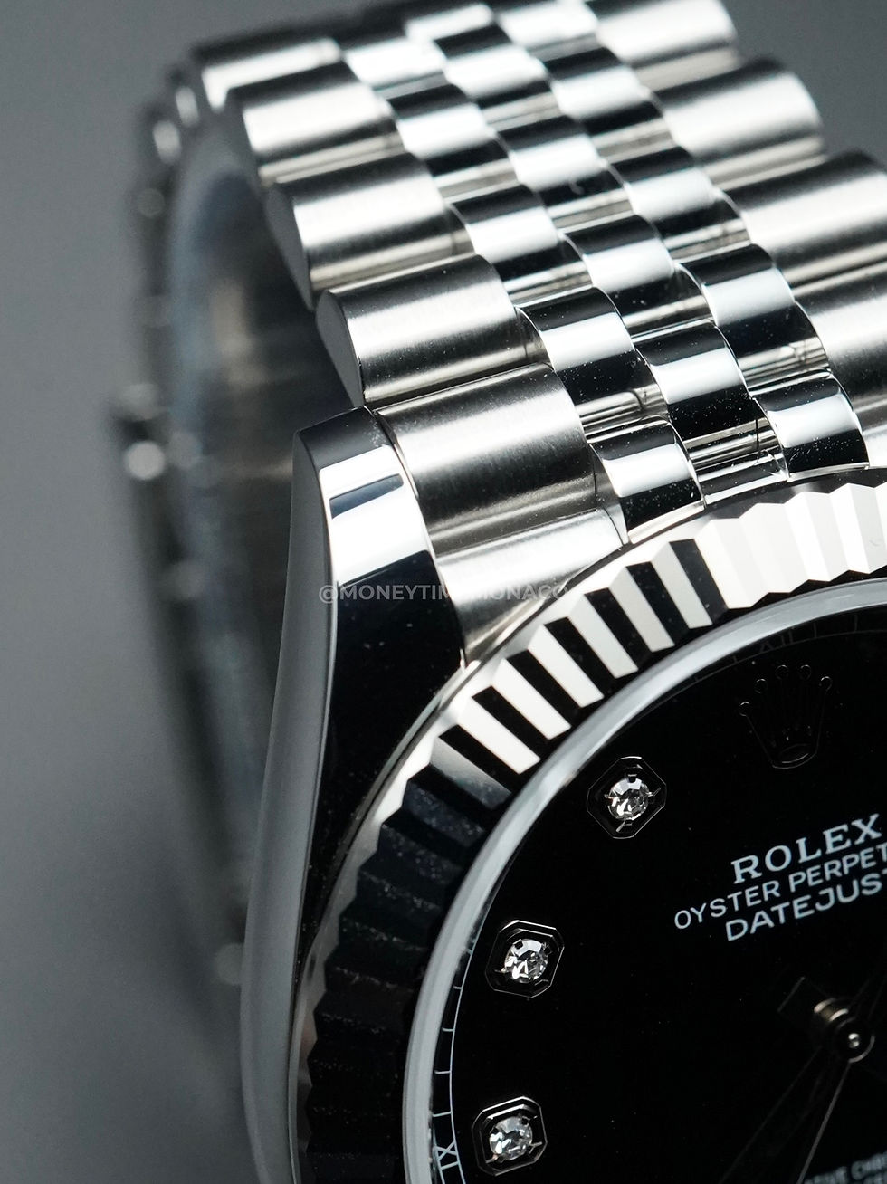 Miniature : ROLEX DATEJUST 41 CADRAN NOIR DIAMANTS (126334) - 04/2026 NEW FULL SET