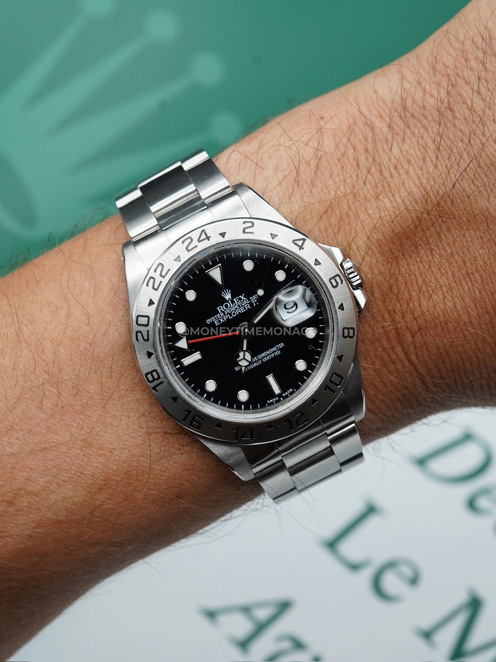 Miniature : ROLEX EXPLORER II CADRAN NOIR (16570) - 2001 FULL SET