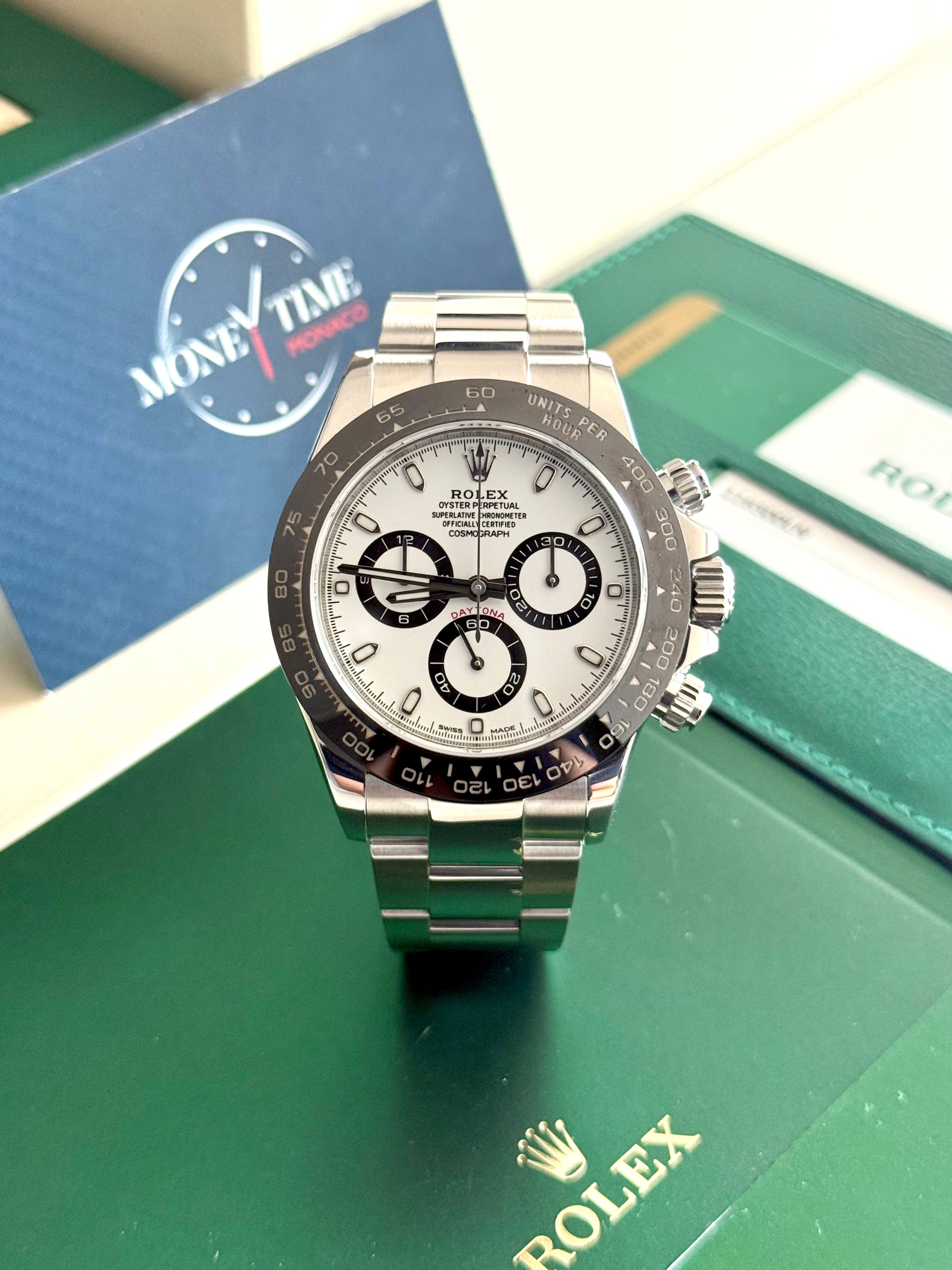 ROLEX DAYTONA PANDA (116500LN) - 2018 LIKE NEW FULL SET