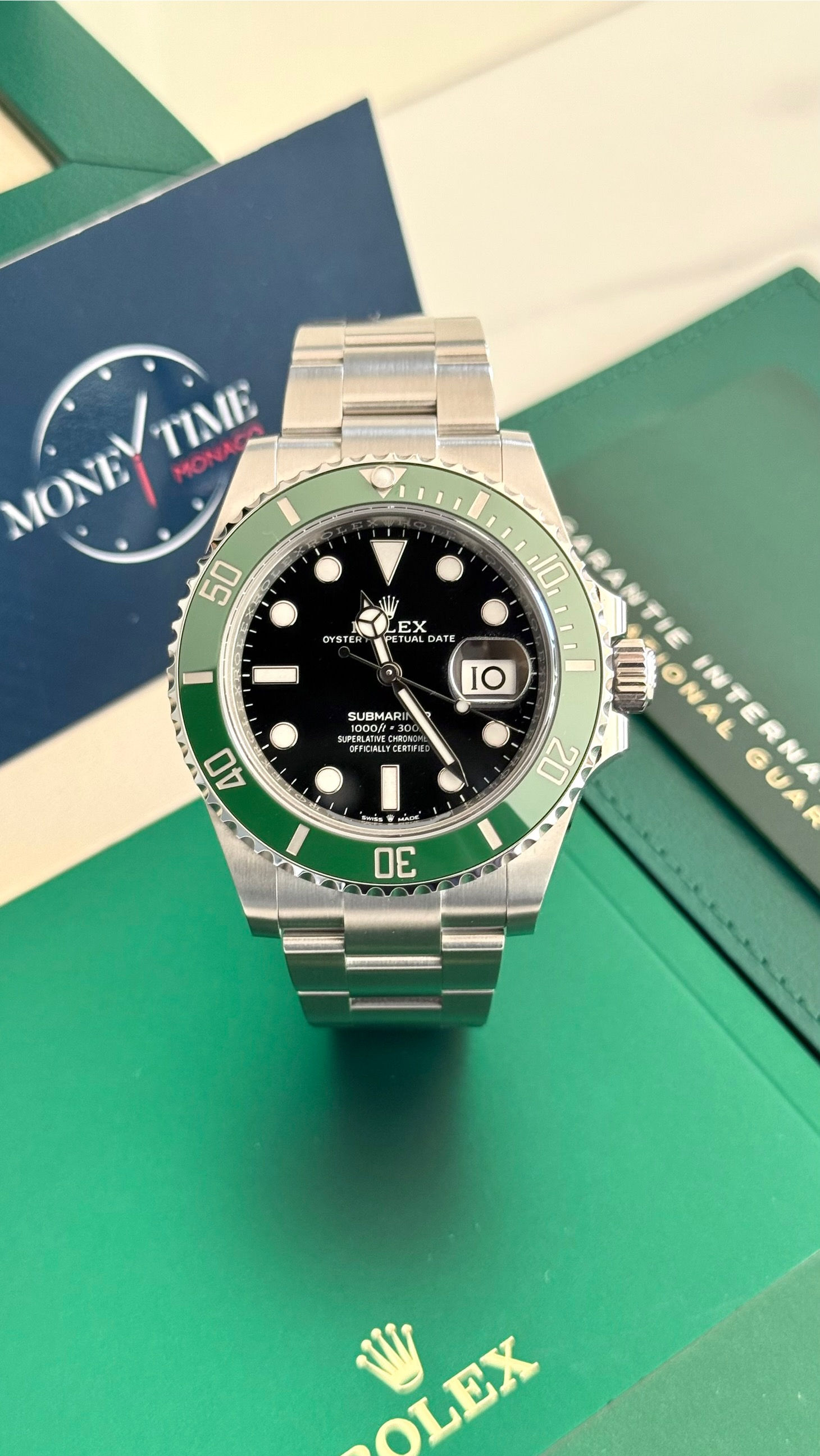 ROLEX SUBMARINER DATE "Starbucks" (126610LV) - 2023 - NEW Full Set