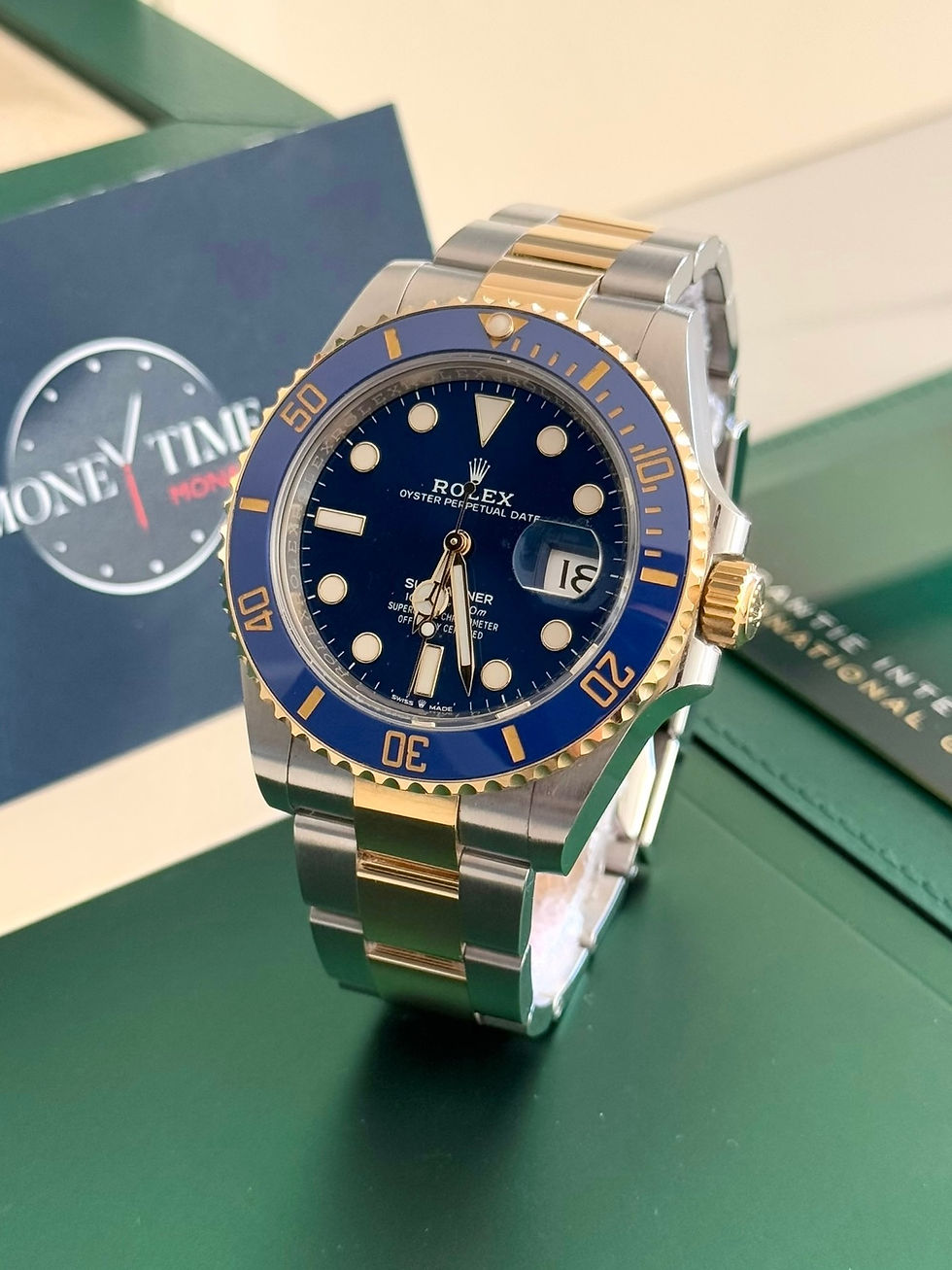 Thumbnail: ROLEX SUBMARINER DATE BLUESY (126613LB) - 2022 FULL SET