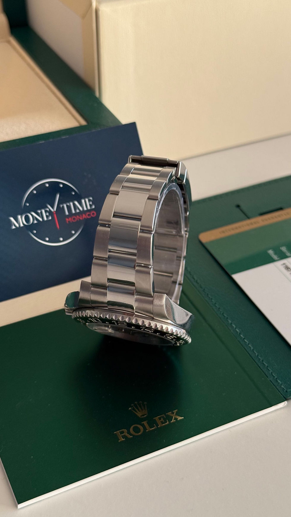 Miniatura: ROLEX GMT MASTER II (116710LN) - 2018 Chromalight MONACO