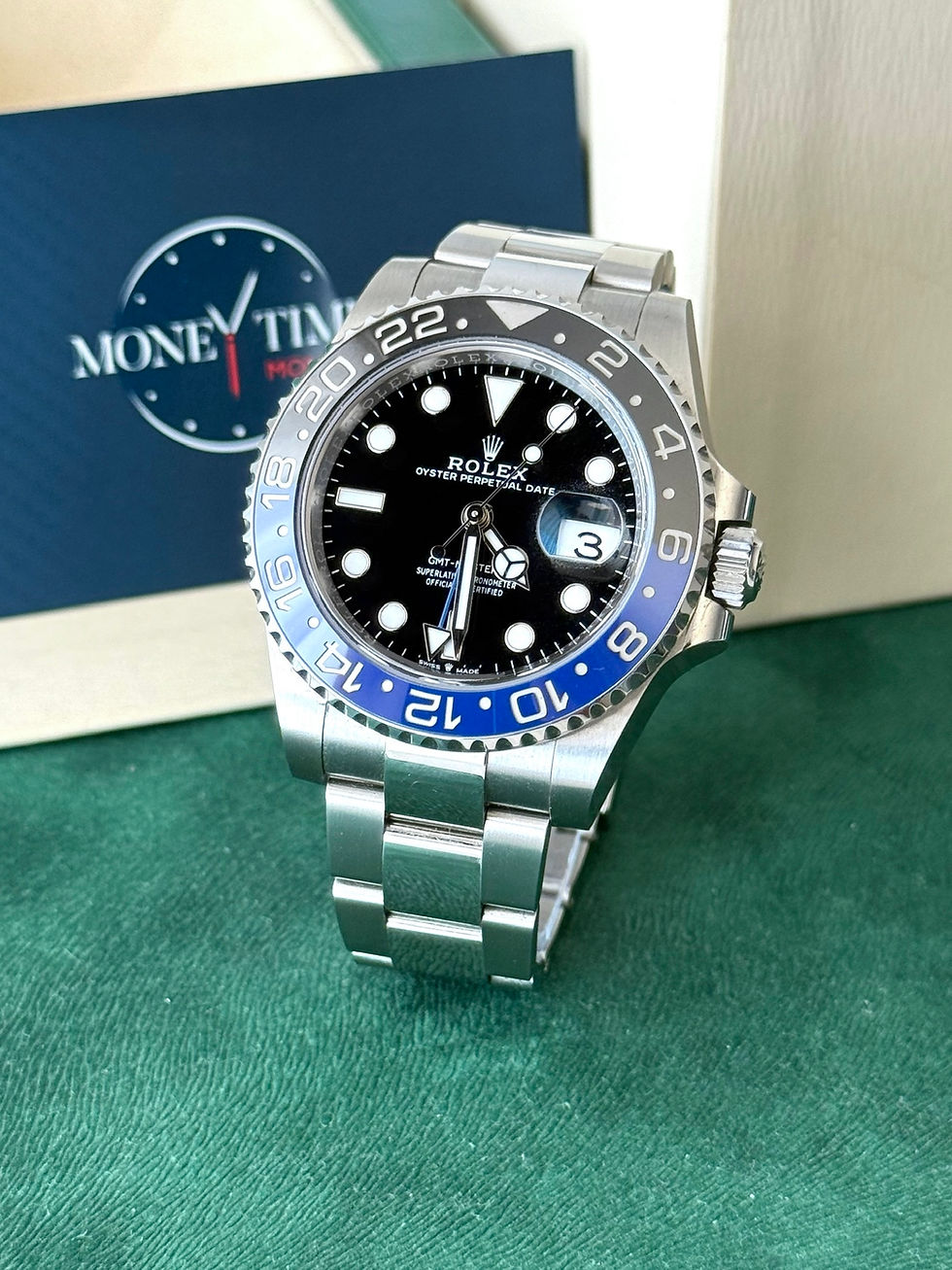Miniature : ROLEX GMT-MASTER II BATMAN (126710BLNR) - 2024 LIKE NEW FULL SET