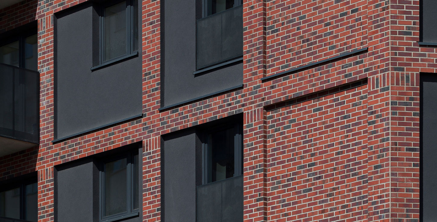 Port Popowice,
Wrocław, Poland, Old Factory, King Size, King Klinker America Thin Brick