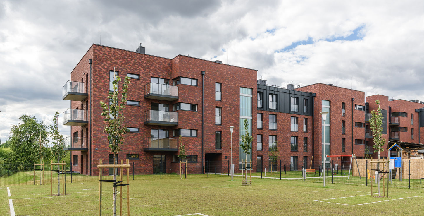 Stara Cegielnia, Poznań, Poland, Gothic Smile, King 3/8" Size, King Klinker America, thin brick