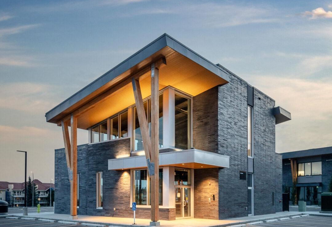 Christie Crossing, Alberta, Canada, Obsidian Shadow, Imperial Size, King Klinker America, thin brick