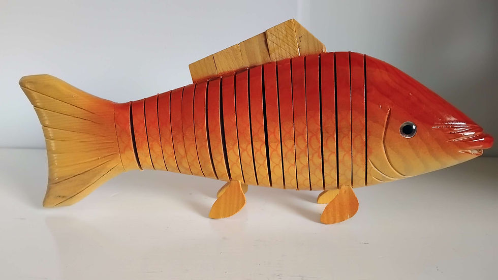 Wooden fish