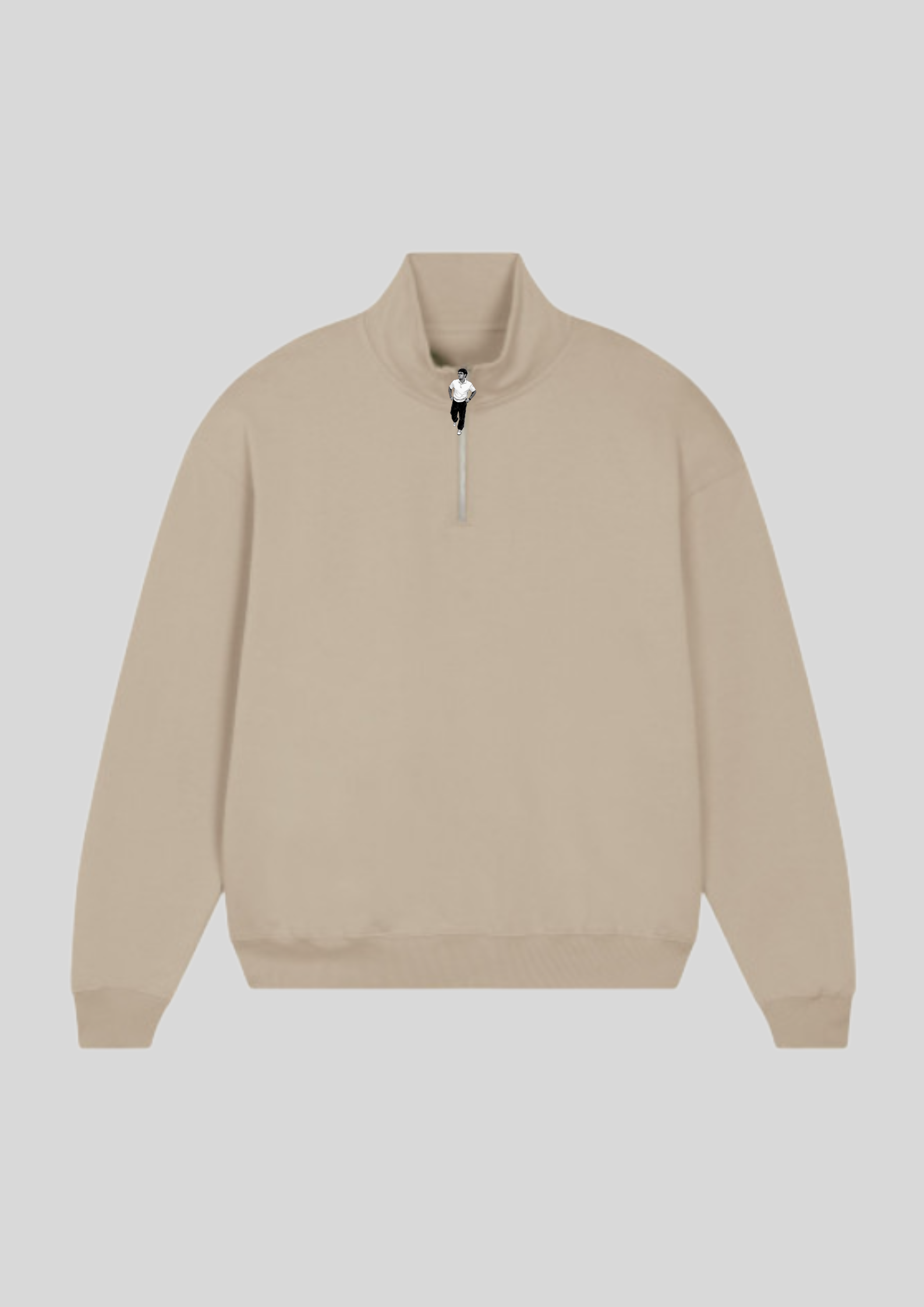 Sudadera media cremallera Stanley/Stella MILLER DRY