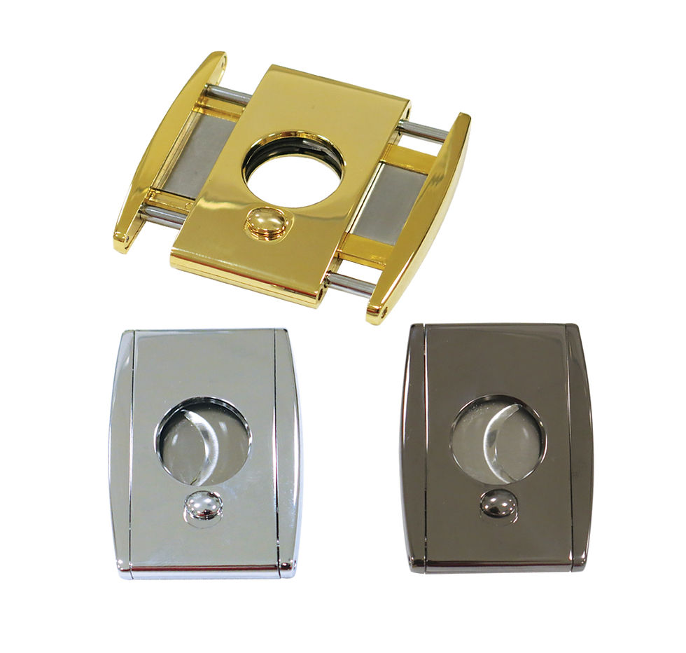 Thumbnail: Titan Guillotine Cutter High-End Box Wing Dual Blade Cutter (61 Gold Rin
