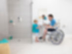 OCEAN 24 ERGO BE02 bathroom dad and son
