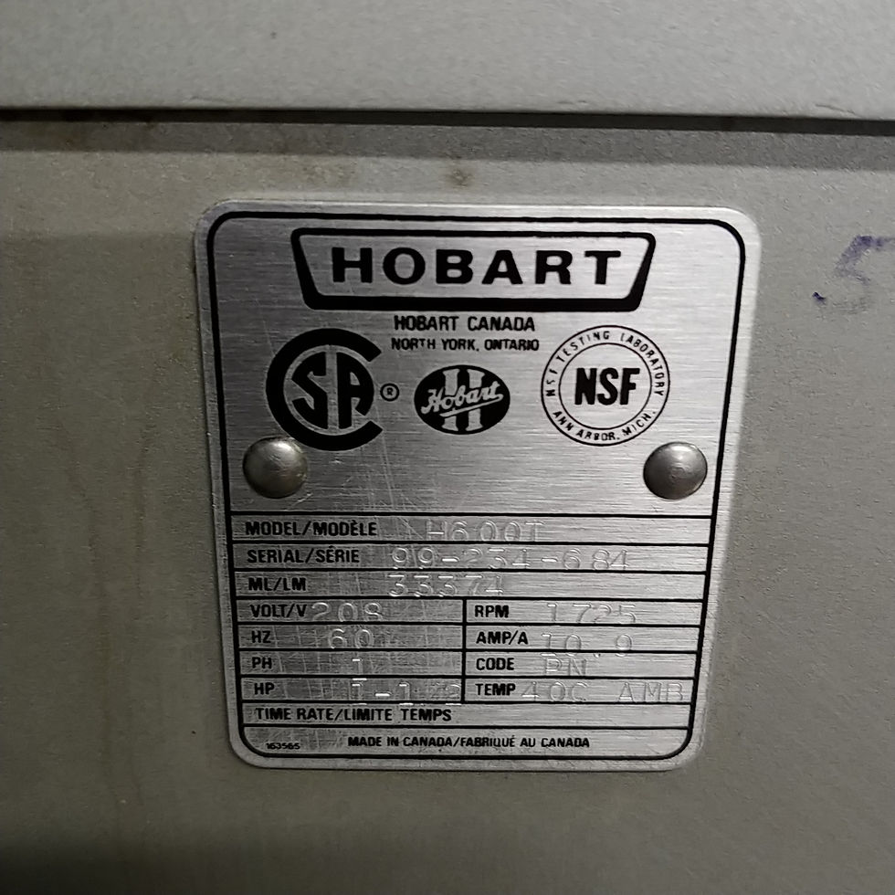 Thumbnail: Hobart 60 Quart Mixer w/ Guard
