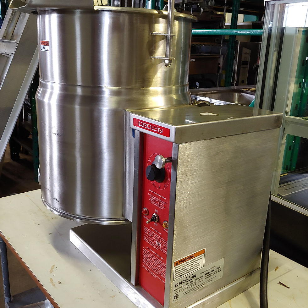 Thumbnail: Crown 10 Gallon Steam Kettle