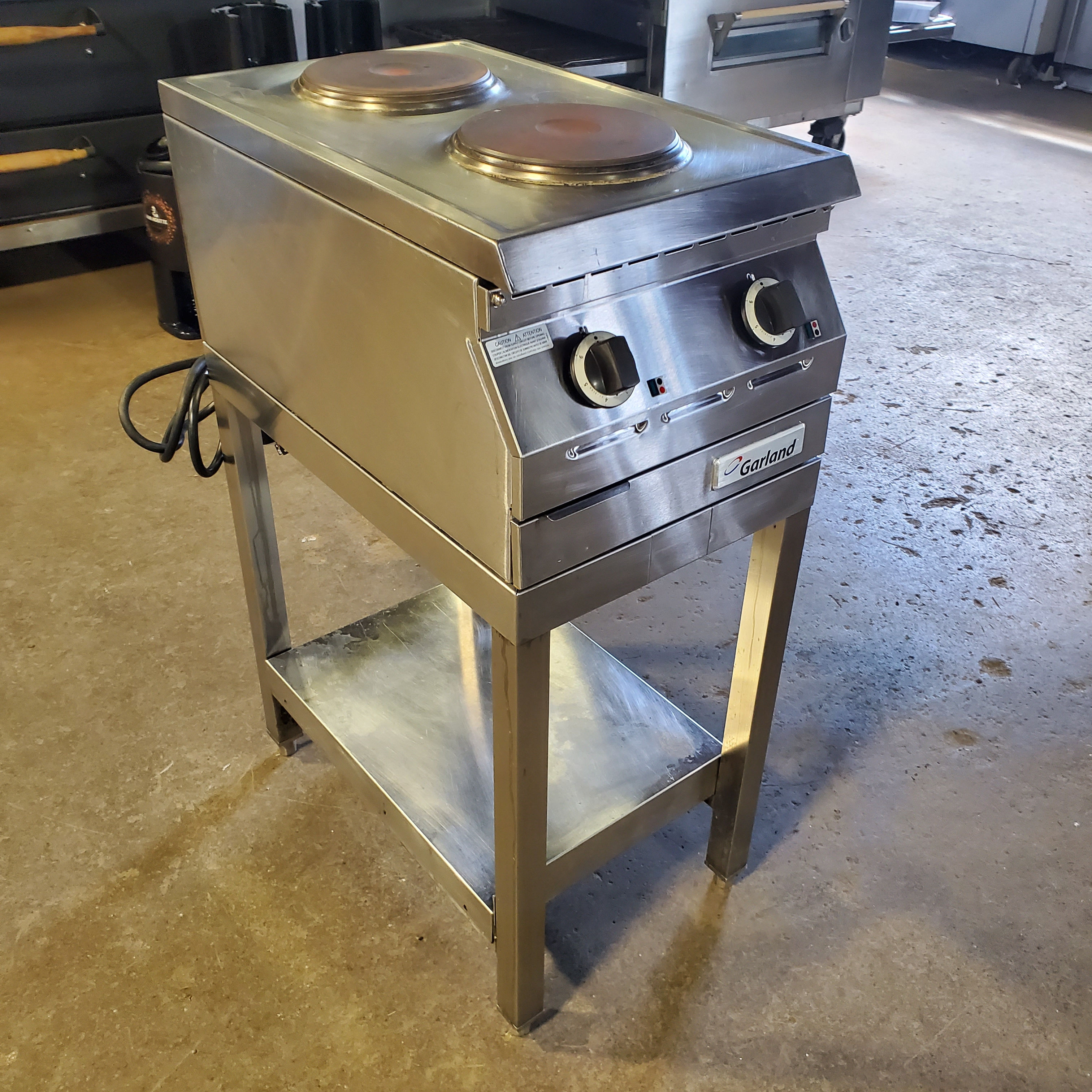 Garland 2 Burner Electric Cooktop