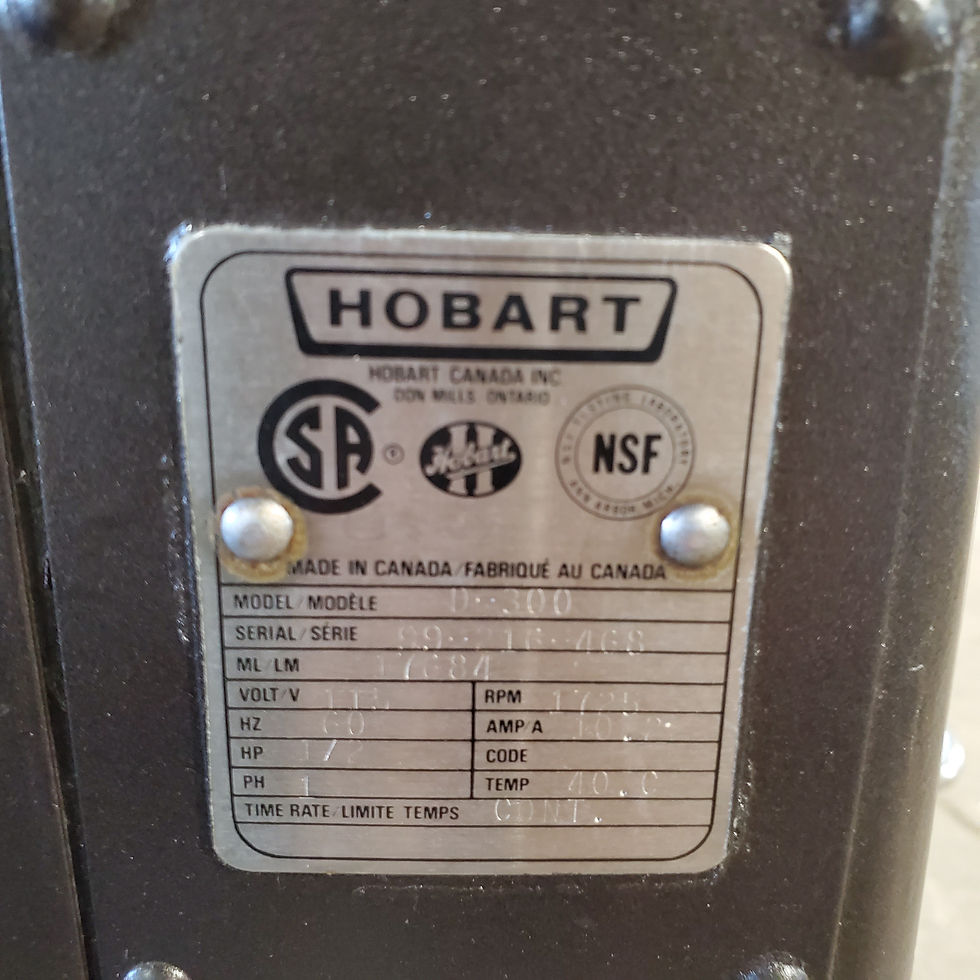 Thumbnail: Hobart 30 qt Dough Mixer 
