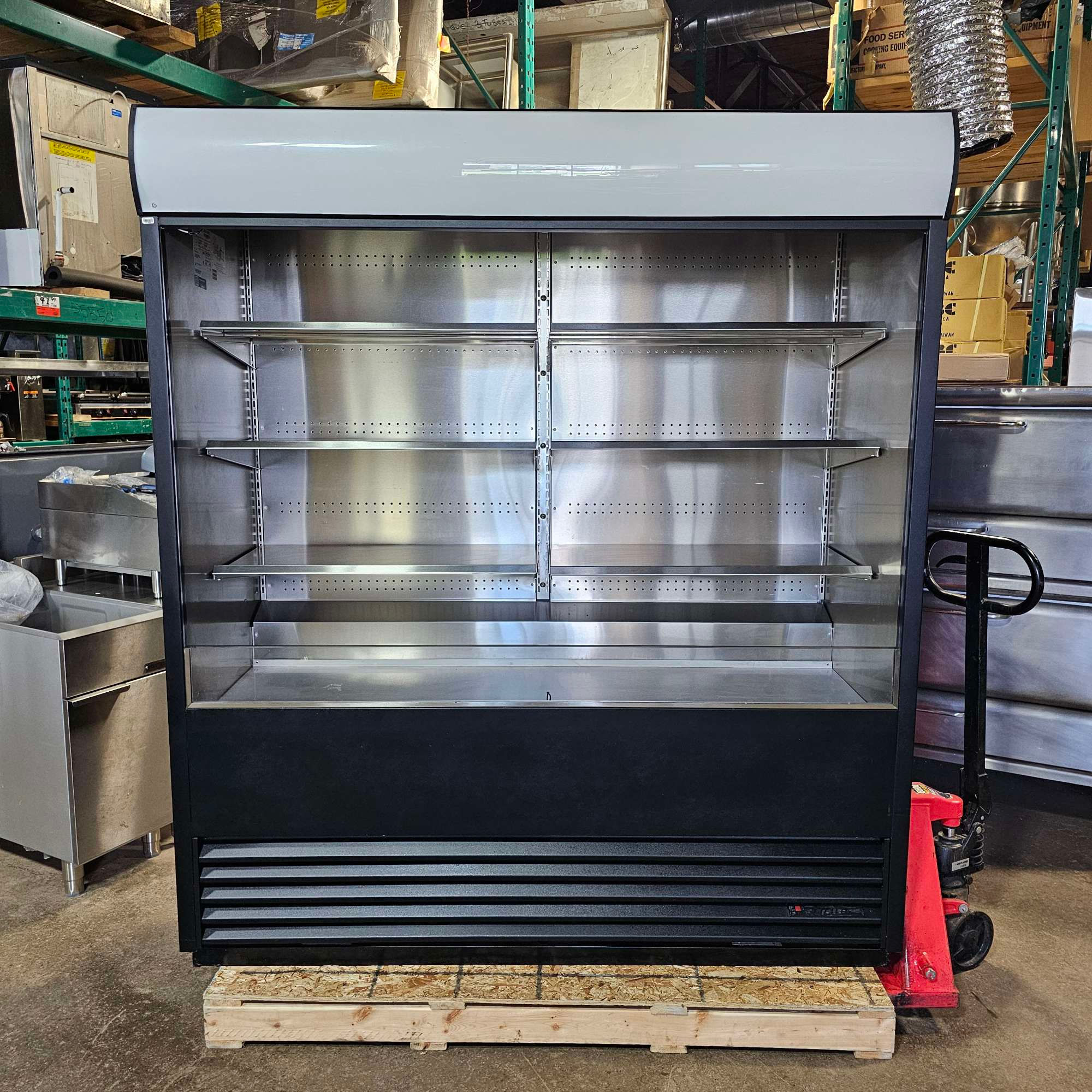 True 6' Open Merchandiser 