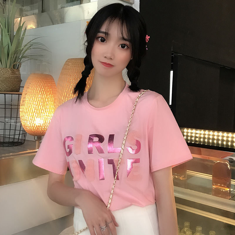 Short sleeve t-shirt / 字母短袖T恤