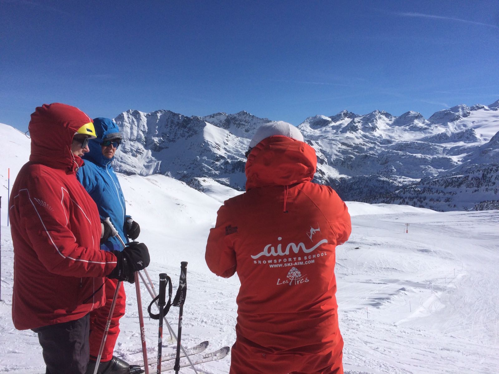 Professional snowsports instructors