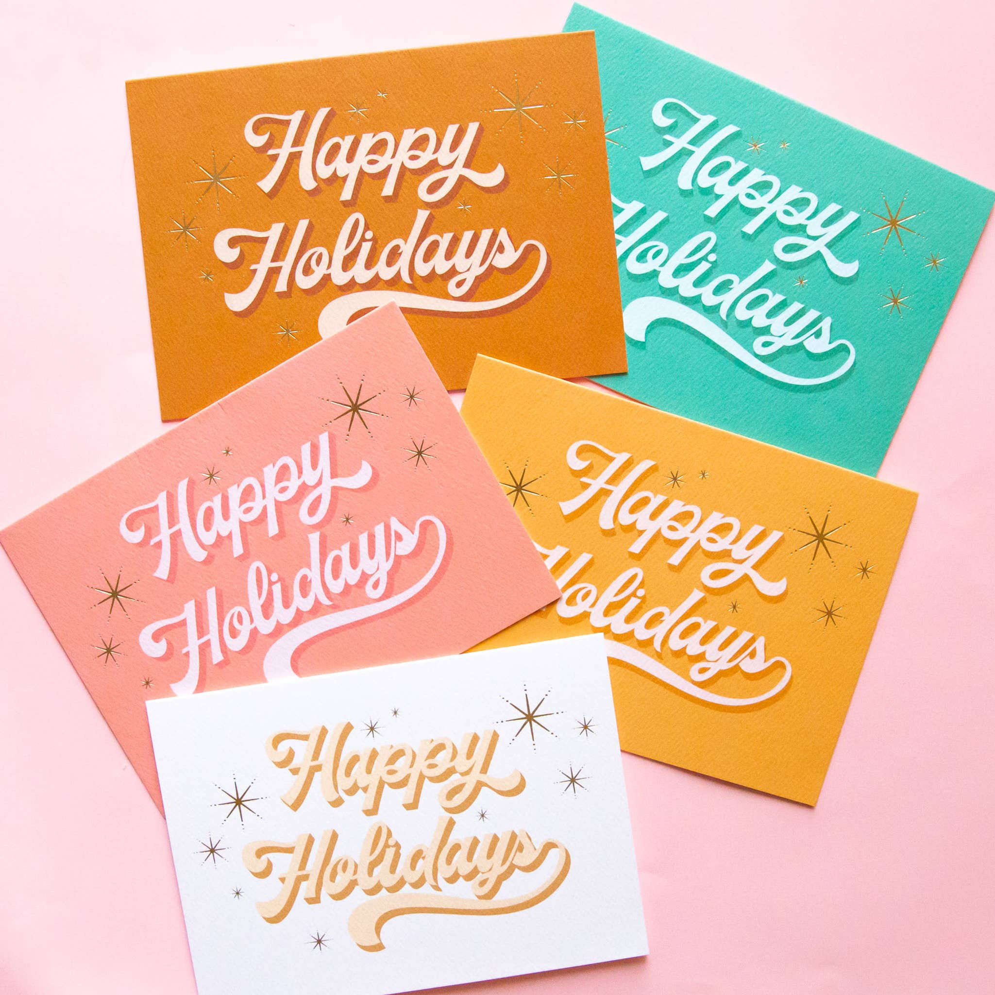 Happy Holidays Card | Pack of 5