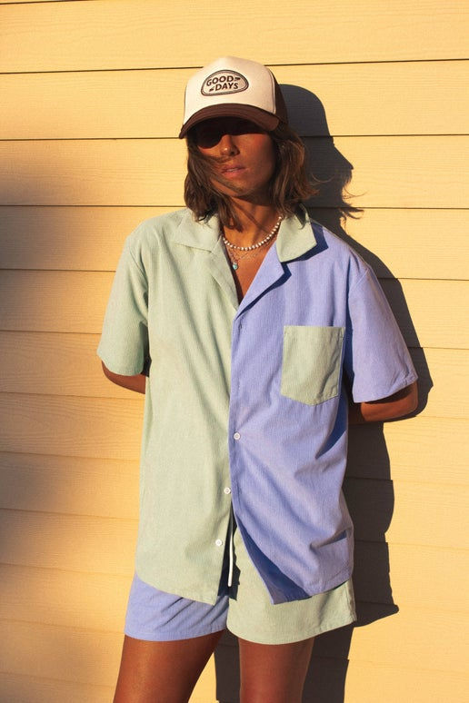 Thumbnail: Kas Colorblock Camp Shirt