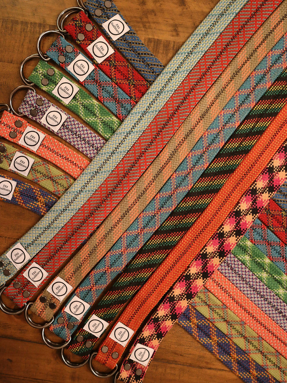 Retired climbing rope belt