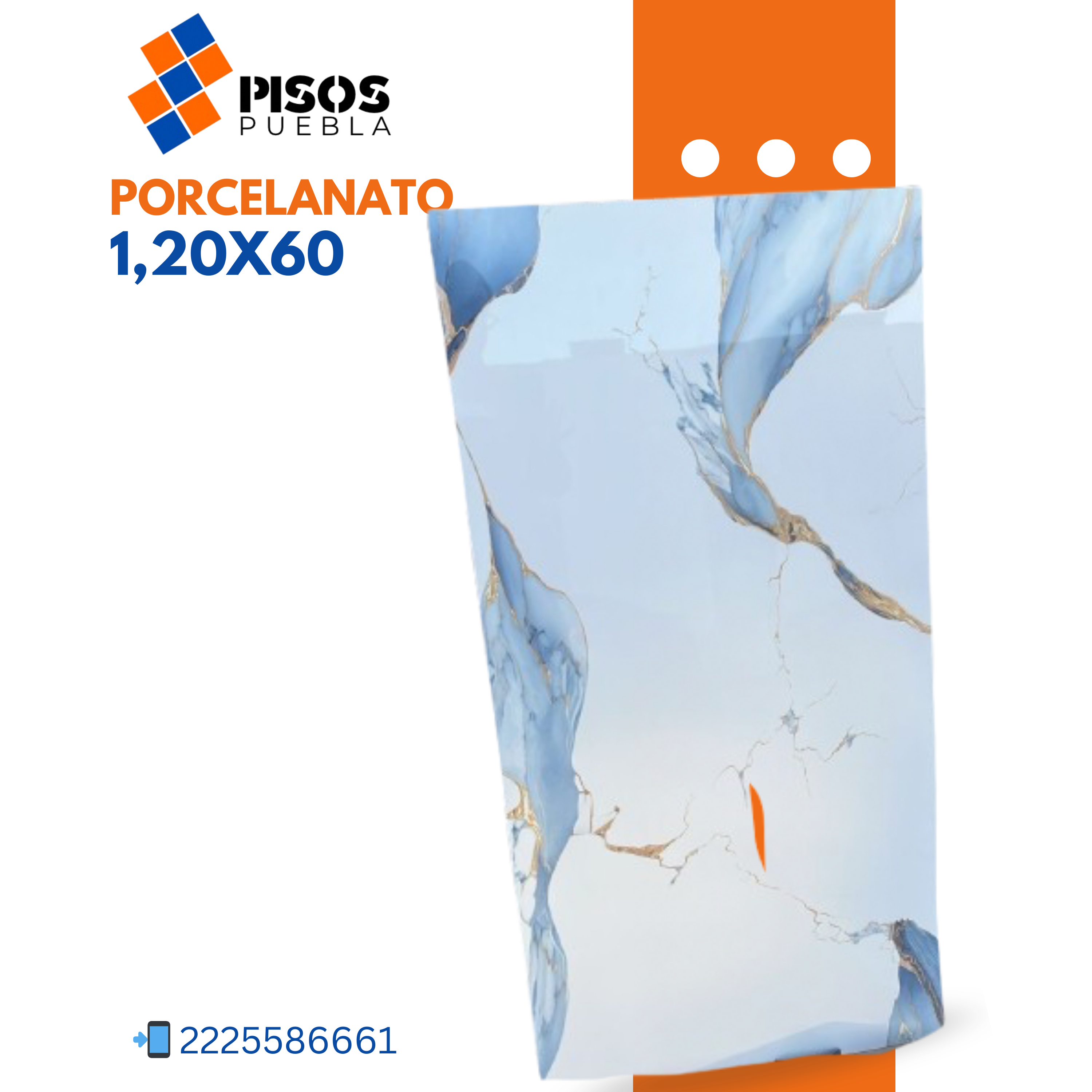 Porcelanato Osmi Blue 