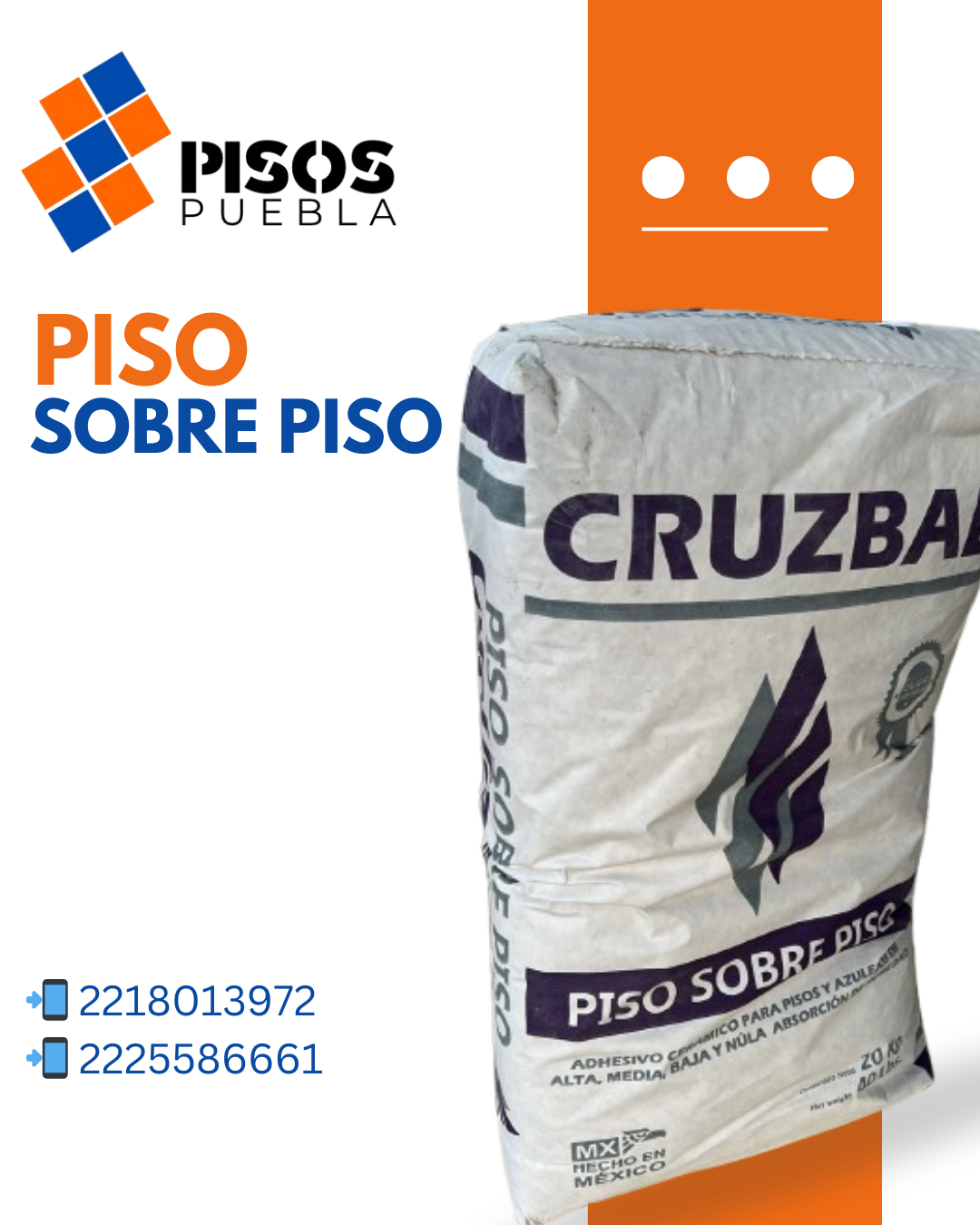 Piso Sobre Piso Cruzbal - PSP - Pisos Puebla 