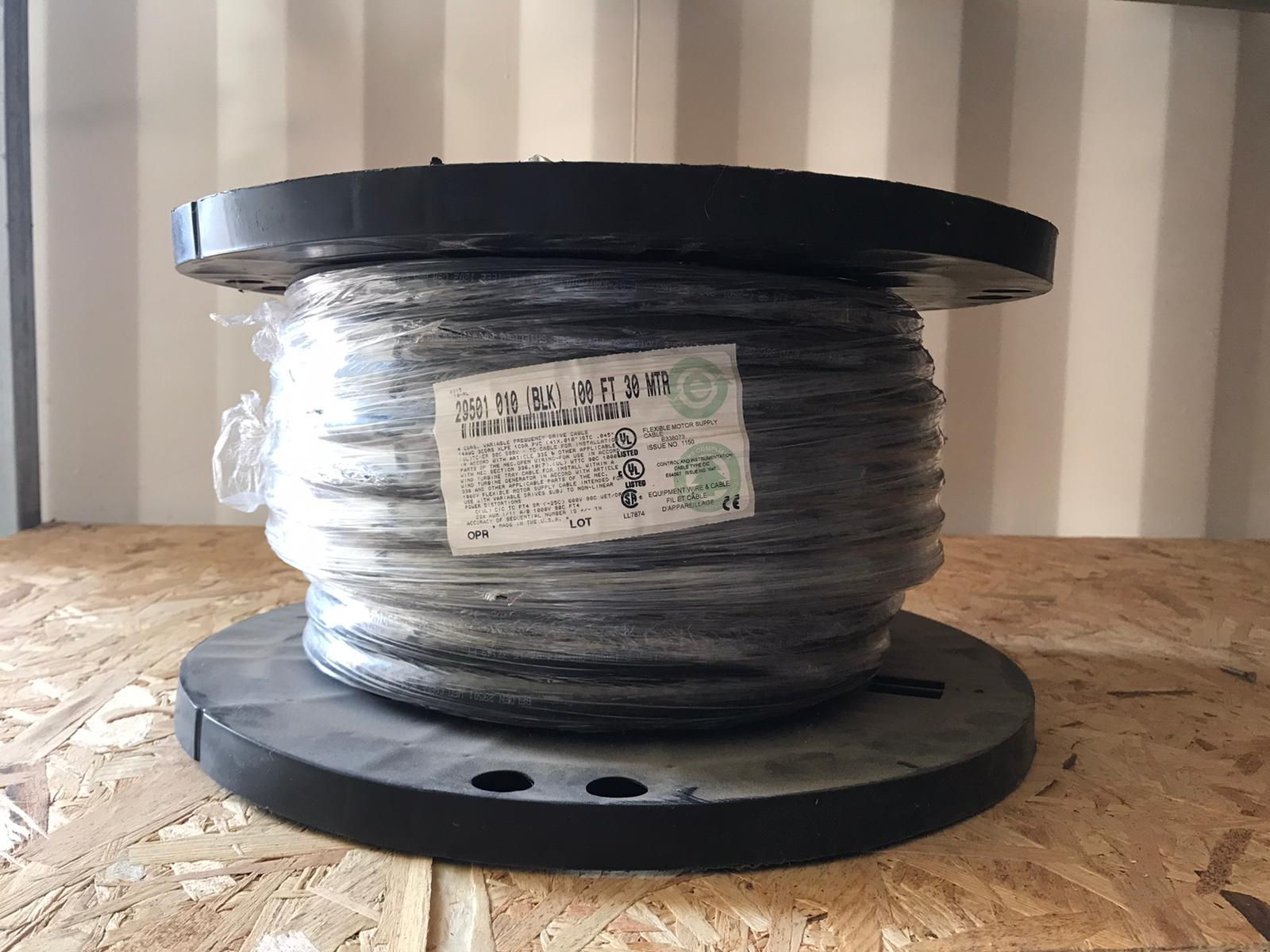 29501 - VFD 300% Gnd, 3C+G #14 Str TC, XLPE Ins+PVC Gnd, OS+TC Brd w/#14 TC Drai