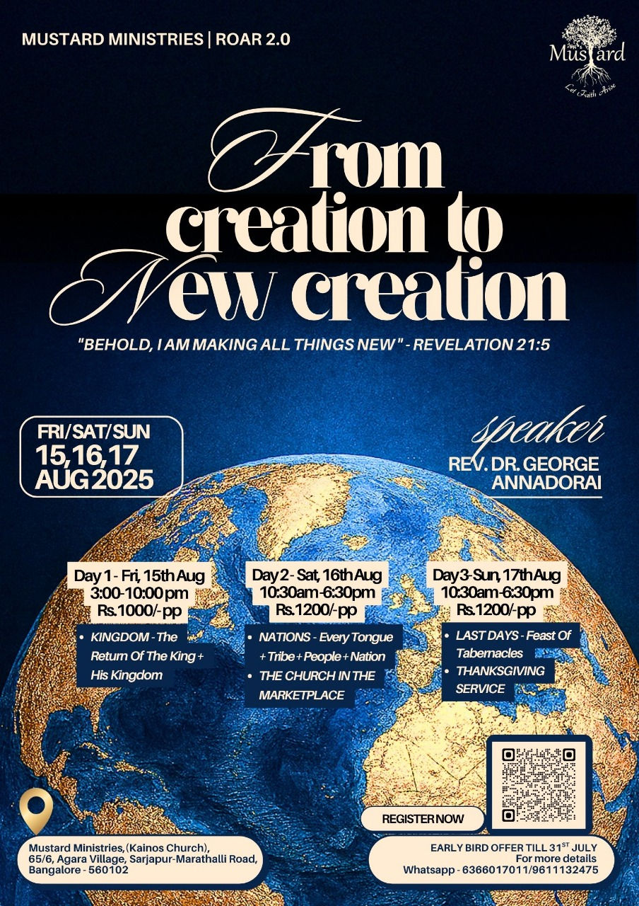 FROM CREATION TO NEW CREATION