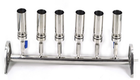 Finetech SS vacuum manifold Type B