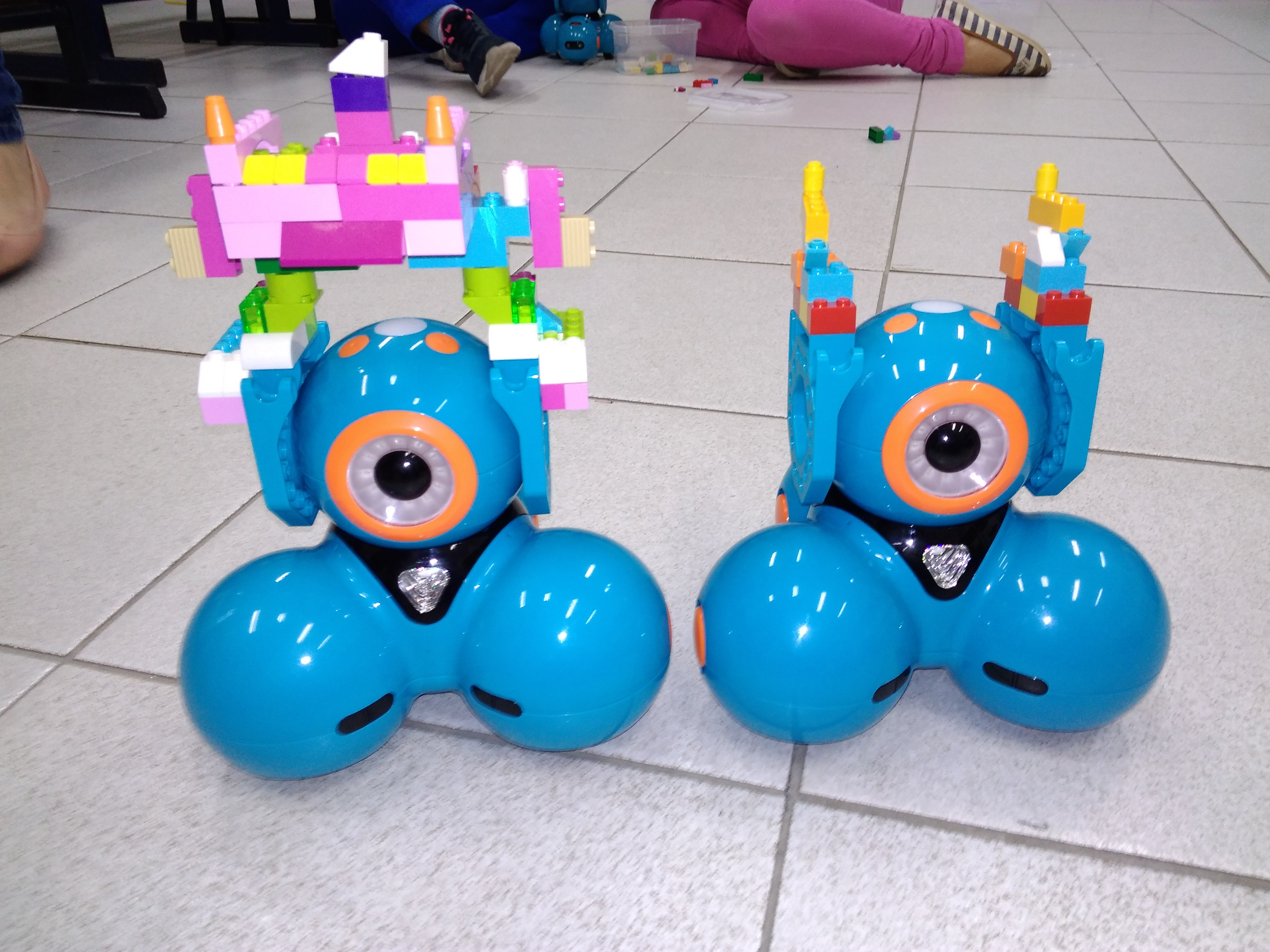 Robô Dash em ação
