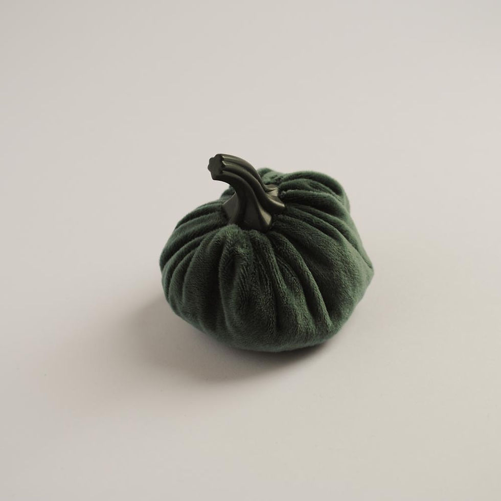 Thumbnail: Velvet Pumpkin - Green