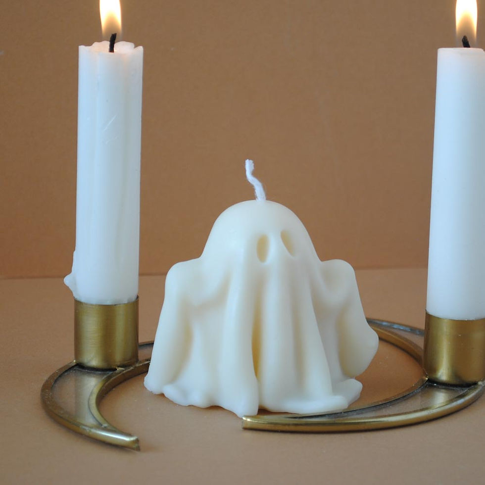 Large Ghost Candle