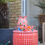 Thumbnail: Enamel Striped Oil Drum - Pink