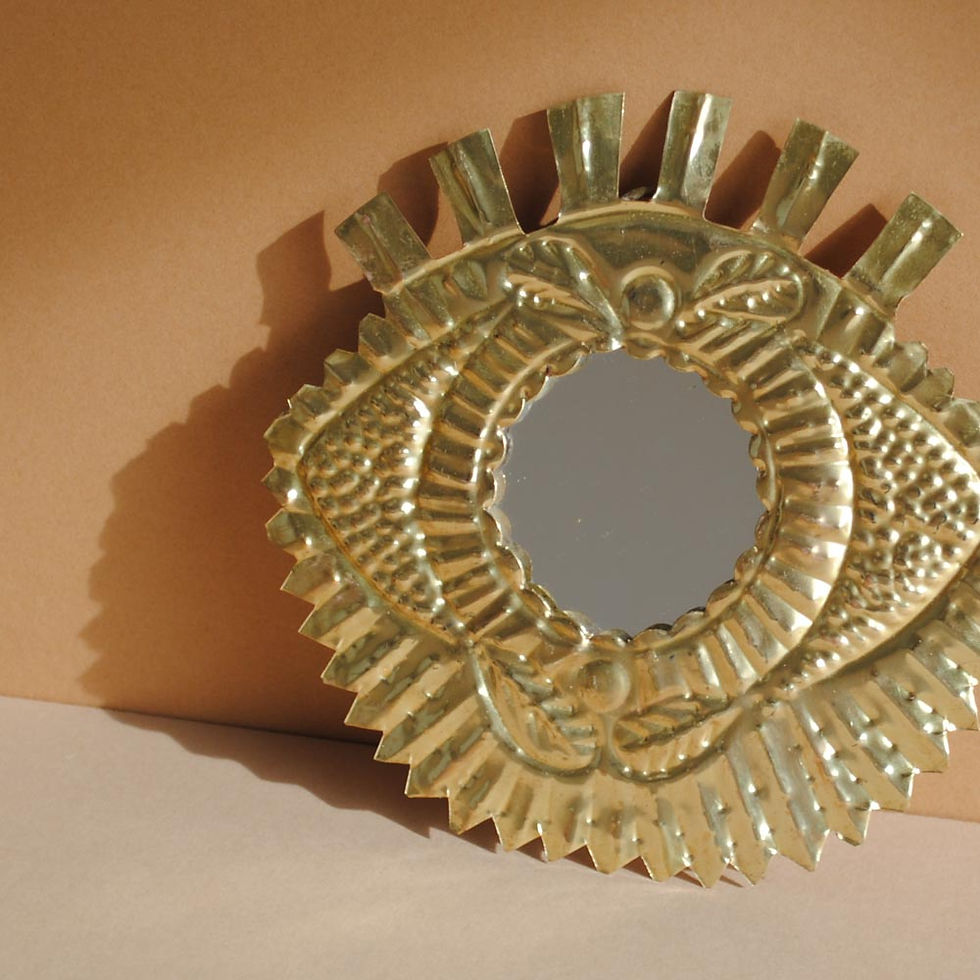 Thumbnail: Moroccan Gold Eye Mirrors