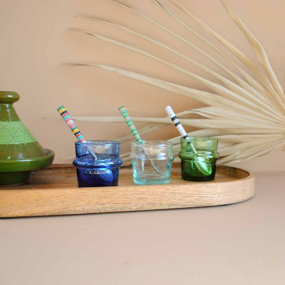 Thumbnail: Glass Votive Candle Holder - Clear