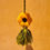 Thumbnail: Mexican Sunflower Tassel Bag Charm