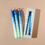 Thumbnail: Dip Dye Neon Twist Dinner Candles - Blueberry