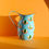 Thumbnail: Enamel Evil Eye Jug - Blue