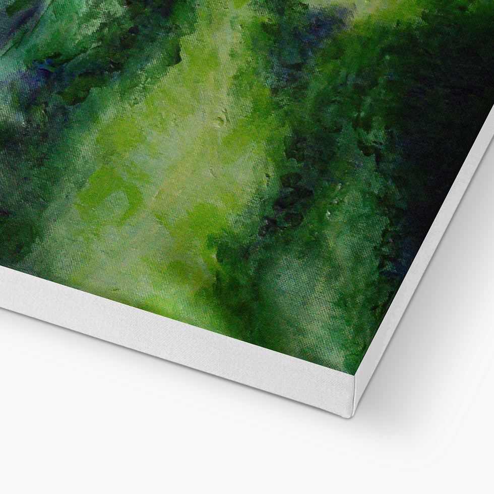 Thumbnail: "Berg der Berge #7"  Stretched Canvas Giclée Print