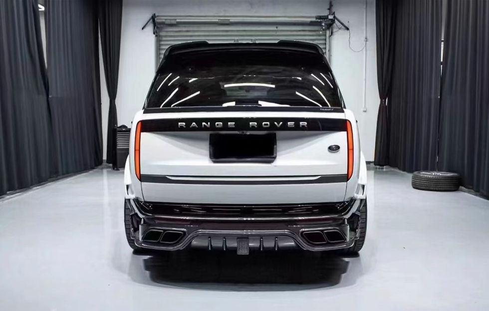 Thumbnail: Carbon Fiber M Style Kit For Range Rover Executive Edition