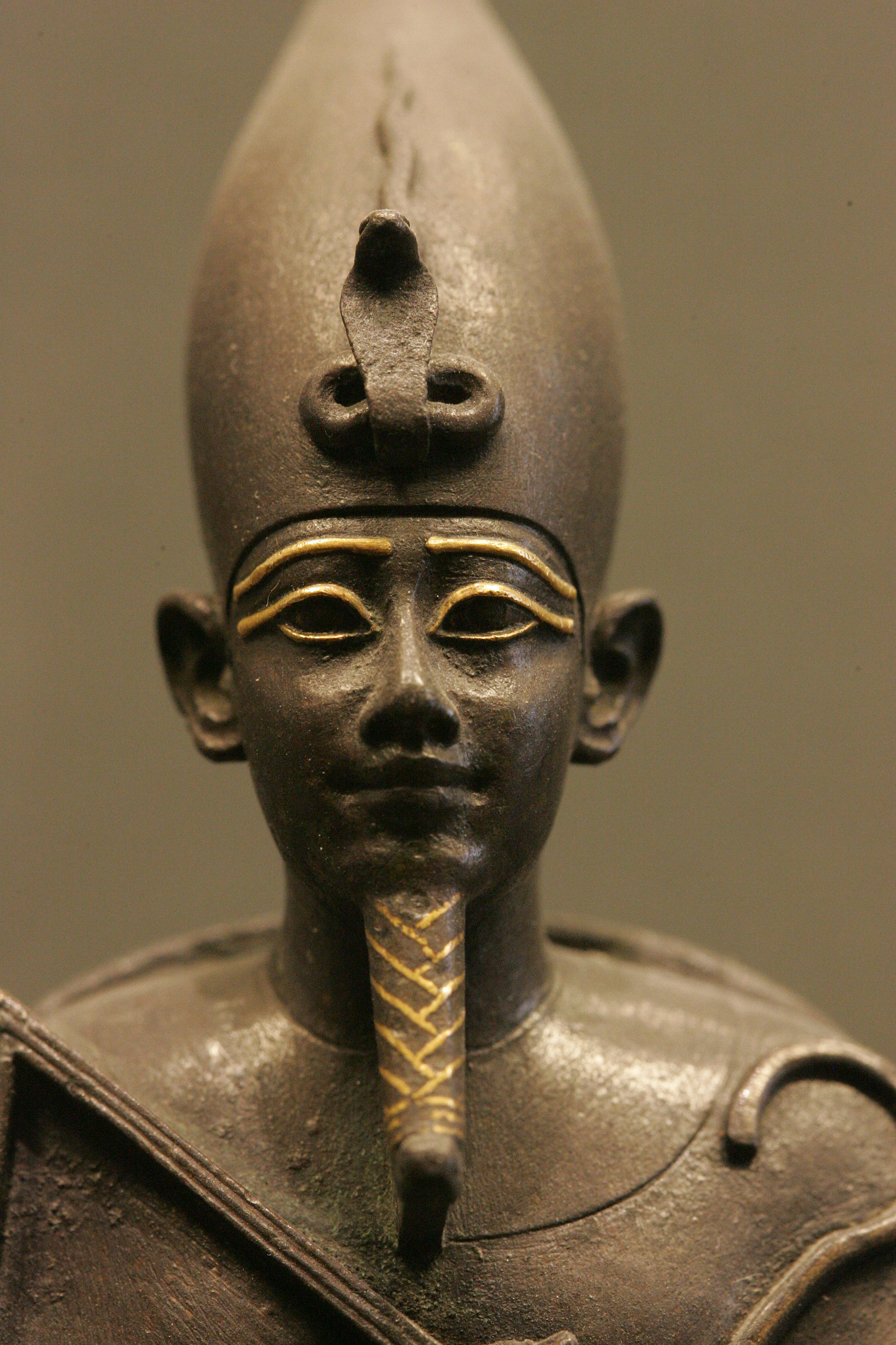 Osiris Metal Statue