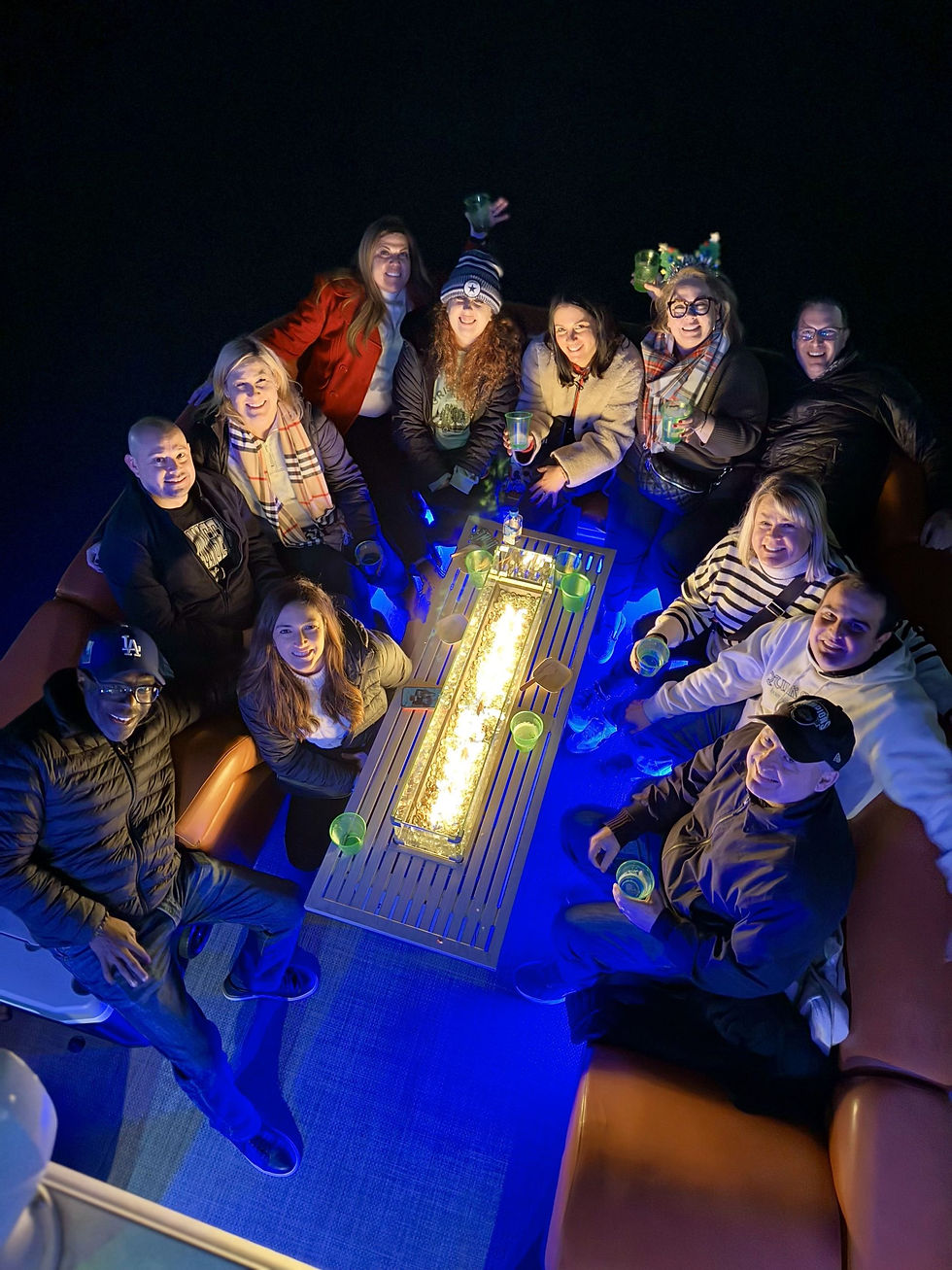 DD night fire table customers.jpg