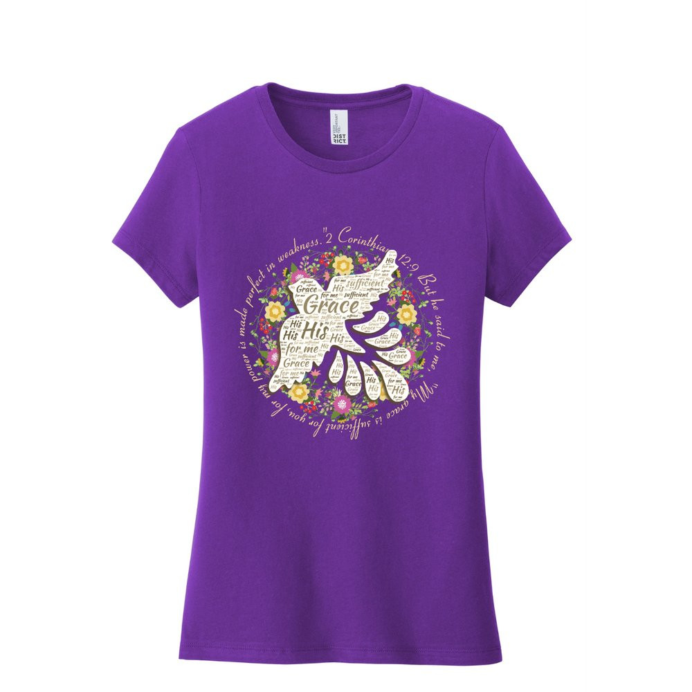 His Grace is Sufficient Tee - Women's