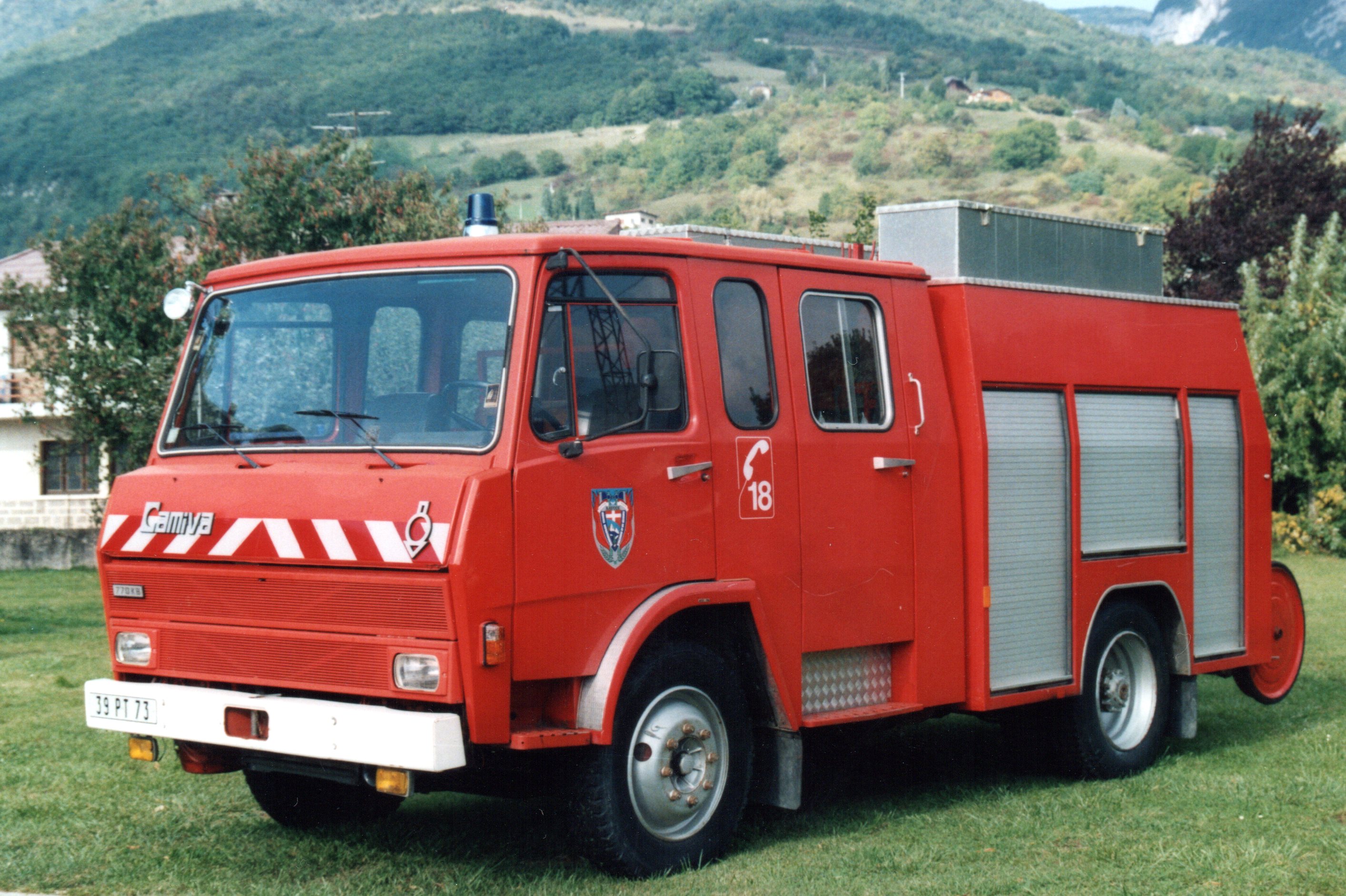 Ain. Innimond fait don d'un camion au musée des pompiers de l'Ain