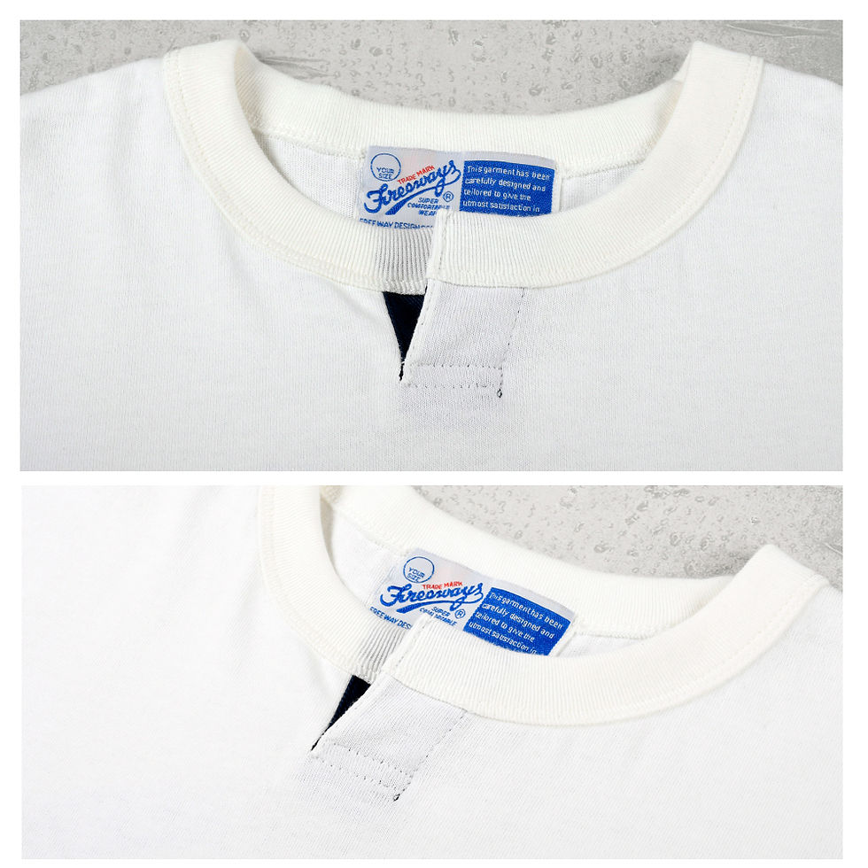 サムネイル： "FREEWAYS" BACK PRINT HENLEY NECK T-SHIRT