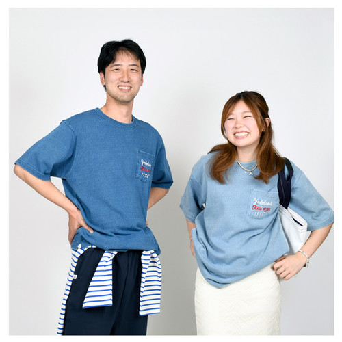 ワイズショップさん専用 他の人購入× FREEWAY インディゴチェーンステッチポケット Tシャツ | FREEWAY428