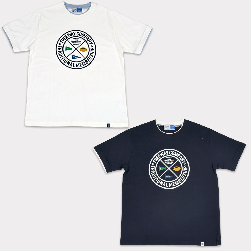 CLUBMAN PRINT & PATCH LAYERED T