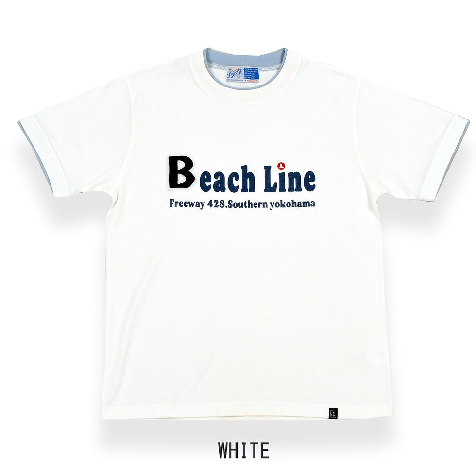 サムネイル： FREEWAY Beach Line レイヤードTシャツ